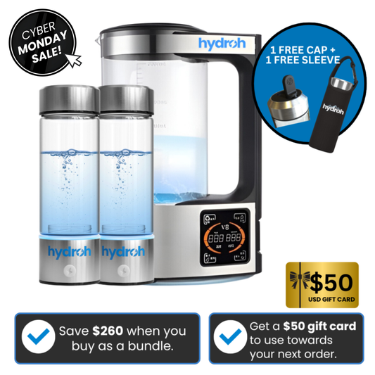 Two Hydroh Bottles & Pitcher Bundle (55% OFF)