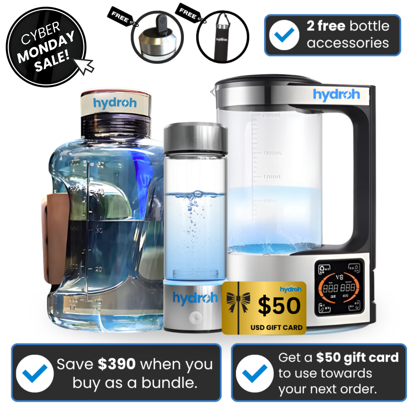 Hydroh Family Bundle (60% OFF)